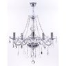 Lustre de Cristal Shinelux Maria Thereza 5 Lâmpadas - 1