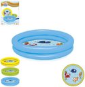 Ver imagem 1 de Piscina Infantil Inflável 2 Anéis 61 Litros Fundo Estampado