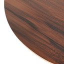 Ver imagem 2 de Mesa Saarinen Bistrô Imbuia 70cm - Base Preta