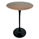 Ver imagem 1 de Mesa Saarinen Bistrô Imbuia 70cm - Base Preta