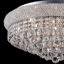 Ver imagem 2 de Plafon Sobrepor Redondo em Cristal Translúcido Ø56cm +Luz