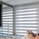 Ver imagem 1 de Persiana Double Vision Cinza - 2,50m x 1,30m