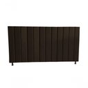 Ver imagem 1 de Cabeceira de Cama Box Estofada Gabi Casal 140 Cm Suede Marrom do Lar Móveis