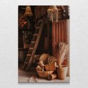 Ver imagem 1 de Quadro Decorativo Coleção Alme Retrô Sem Moldura e Sem Vidro 90X140