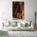 Ver imagem 3 de Quadro Decorativo Coleção Alme Retrô Sem Moldura e Sem Vidro 90X140