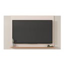 Ver imagem 2 de Painel Extensível 180cm Átomo Tv até 65 Polegadas Prateleira Offwhite/freijo G11 Gran Belo