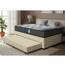 Ver imagem 1 de Cama Box + Colchão Espuma D60 Double Face Comfort Force Probel com Auxiliar Solteiro 88cm