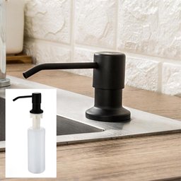 Dispenser Dosador Embutido Sabao Liquido Detergente Sabao Pia Cozinha Bancadas Banheiro Casa Hotel - 2