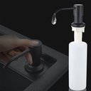 Ver imagem 4 de Dispenser Dosador Embutido Sabao Liquido Detergente Sabao Pia Cozinha Bancadas Banheiro Casa Hotel
