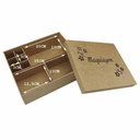 Ver imagem 5 de Caixa Mdf Tampa de Sapato Maquiagem com Divisões Flores - Cod:banh032 - Tamanho 25l X 20c X 9,5a Cm