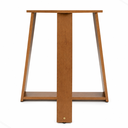 Ver imagem 4 de Mesa de Jantar Redonda para 4 Lugares 90cm Gabilitte Onix - Nature Canela