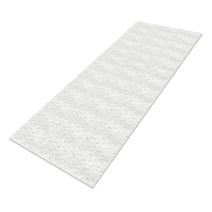 Tapete Passadeira 2,00M x 65cm Grande para Cozinha Nórdico - Cru (Off White)