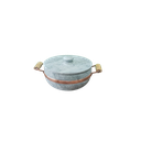 Ver imagem 6 de Jogo 5 Panela em Pedra Sabão ( Alça Cobre e Madeira) + Manteguiera