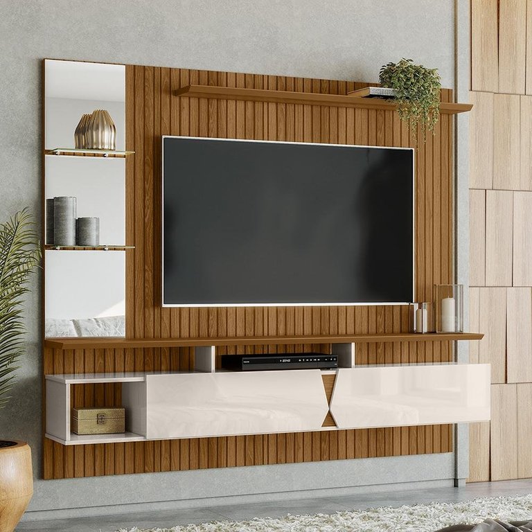 Painel para TV Suspenso Intense Lukaliam até 55 Polegadas