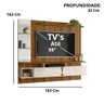 Painel para Tv Suspenso Intense Lukaliam até 55 Polegadas - 2