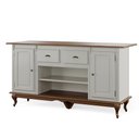 Ver imagem 6 de Mesa Ilha Cozinha 2 portas 2 gavetas Hannover - M560710 - Imbuia - Verniz