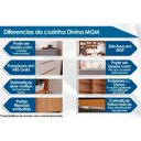 Ver imagem 2 de Paneleiro de Cozinha Esplêndida Torre Quente C/ 4 Portas 2 Fornos 70cm Freijo/titanium - Mgm