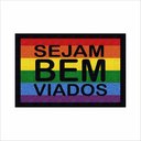 Ver imagem 2 de TAPETE SEJAM BEM VIADOS, CAPACHOS DIVERTIDOS PARA ENTRADA.