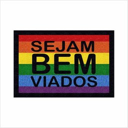 TAPETE SEJAM BEM VIADOS, CAPACHOS DIVERTIDOS PARA ENTRADA. - 2