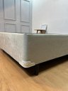 Ver imagem 3 de Cama Box King Bipartida 96 Diversas Cores (193x203x40):suede Bege/king