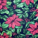 Ver imagem 2 de Kit 4 Jogos Americanos Impermeável Flor de Natal 43cmx34cm