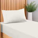 Ver imagem 2 de Jogo de Lençol Cama Solteiro 200 Fios Algodão 2 Peças Ponto Palito Anti-pilling com Toque Suave Prem