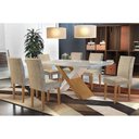 Ver imagem 6 de Kit 2 Cadeiras Sala Jantar Grécia 2 Un Imbuia-capuccino/suede Capuccino - Rufato