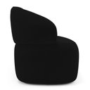 Ver imagem 7 de Sofá Orgânico 02 Lugares Living Glee 140cm Veludo Preto - Desk Design