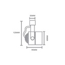 Ver imagem 3 de Spot Direcionável Pix Fenda MR16 Para Trilho Eletrificado Bivolt Branco