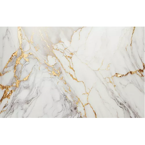 Adesivo Revestimento Porcelanato Mármore Mescla Gold 185x240 Casa Harmonia