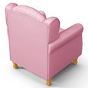 Ver imagem 7 de Poltrona de Amamentação e Descanso com Pés de Madeira Lucy P04 Sintético Rosa - Mpozenato