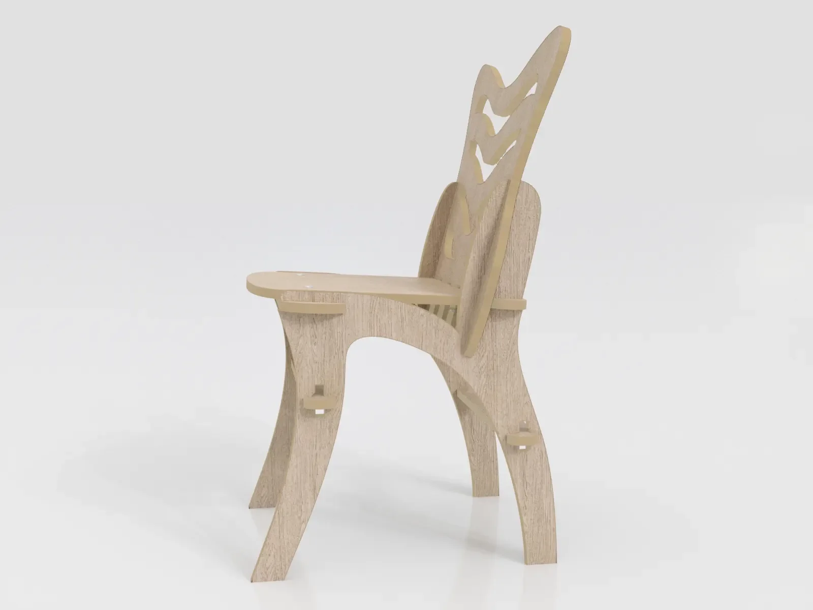 Ver imagem 5 de Cadeira Desmontável Gaudí Carvalho Natural