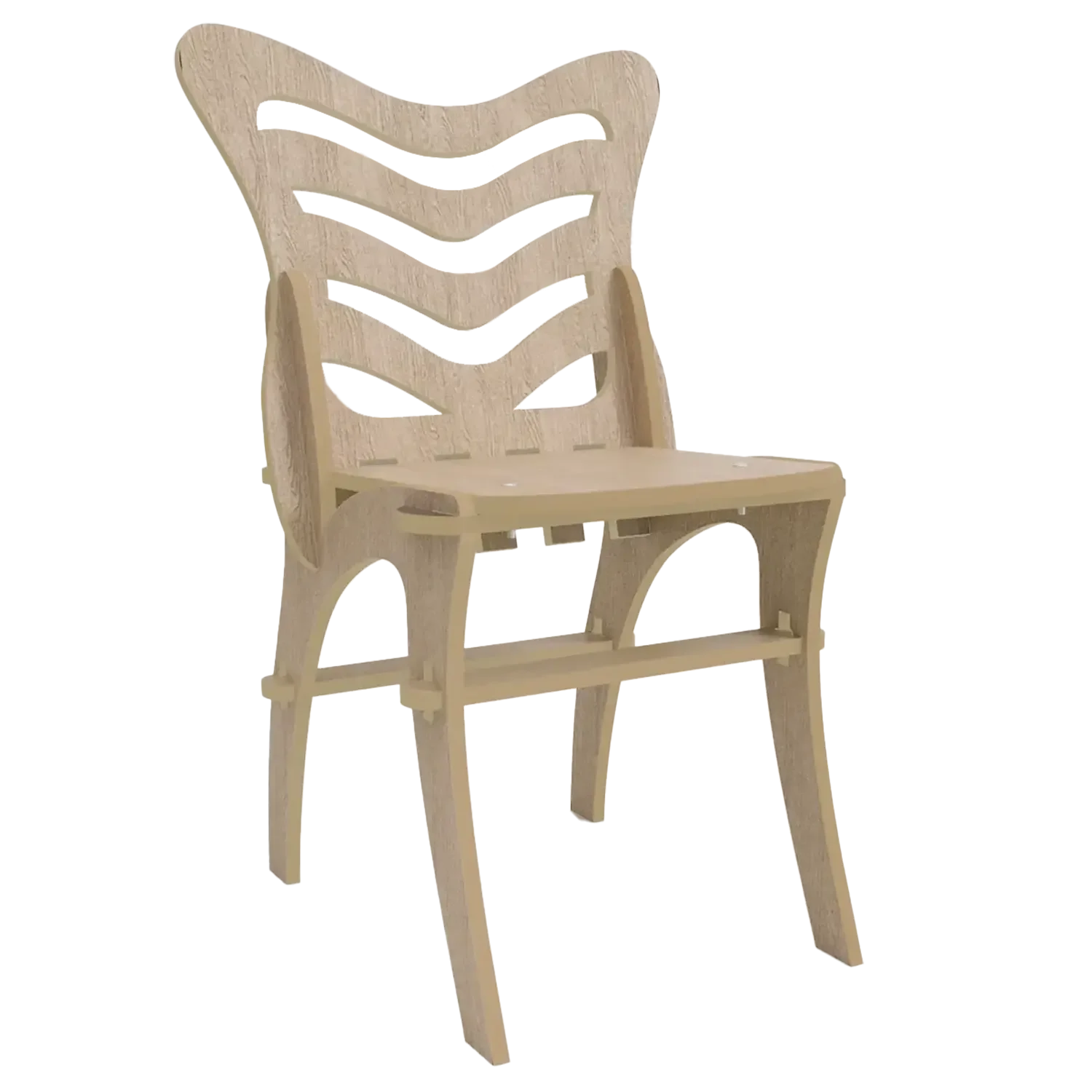 Ver imagem 1 de Cadeira Desmontável Gaudí Carvalho Natural