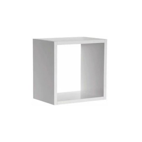 Nicho 25x25x10cm Branco Quadrado Decorativo suspenso  - Decoração, Sala, Cozinha, Quarto de Bebê...