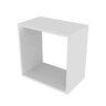 Nicho 25x25x10cm Branco Quadrado Decorativo suspenso  - Decoração, Sala, Cozinha, Quarto de Bebê... - 2