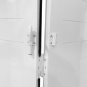 Ver imagem 6 de Porta Camarão Lambril Aluminio Branco Linha 25 - 210x90 Esquerda