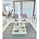 Ver imagem 2 de Tapete para Sala de Estar, & Escritório de Luxo Parquet Cinza 2,00x1,50 Cm