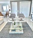 Ver imagem 2 de Tapete para Sala de Estar, & Escritório de Luxo Parquet Cinza 2,00x1,50 Cm