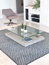 Ver imagem 1 de Tapete para Sala de Estar, & Escritório de Luxo Parquet Cinza 2,00x1,50 Cm