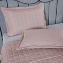 Ver imagem 2 de Porta Travesseiro Matelado Soft 1 Peça 70cm X 50cm 100% Poliéster Cor:rosê