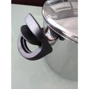 Ver imagem 7 de Espagueteira de Aço Inox Panela para Massa 5 Litros Escorredor Funciona em Fogão de Indução