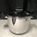 Ver imagem 3 de Espagueteira de Aço Inox Panela para Massa 5 Litros Escorredor Funciona em Fogão de Indução