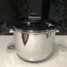 Espagueteira de Aço Inox Panela para Massa 5 Litros Escorredor Funciona em Fogão de Indução - 3