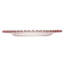 Ver imagem 4 de Prato Raso de Cristal Coração Borda Rosa 28cm 1685 - Lyor