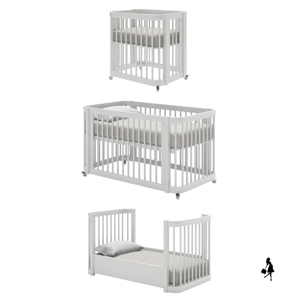 Ber o 3 Em 1 Evolutivo Cinza Fosco Quater MadeiraMadeira Ber o 3 Em 1 Evolutivo Cinza Fosco Quater MadeiraMadeira