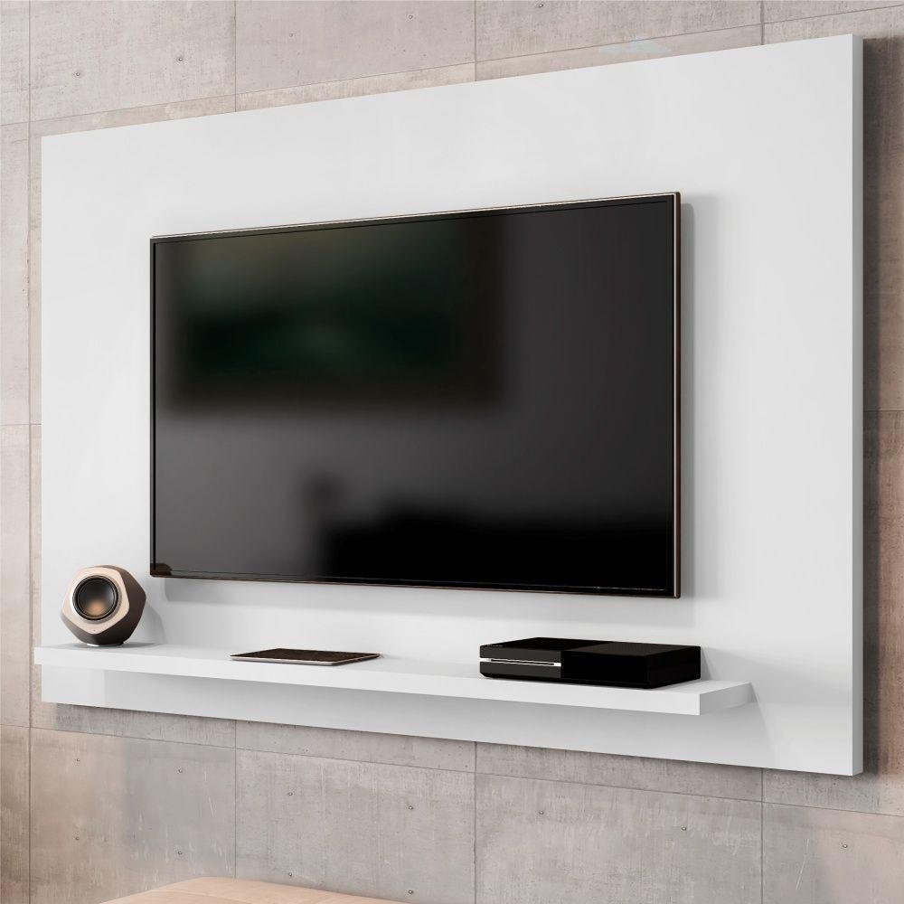 Painel Para Tv Gian Branco | MadeiraMadeira
