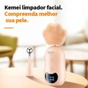 Ver imagem 2 de Escova Elétrica Limpeza Facial e Massageadora Prava D'Agua Kemei Km 293