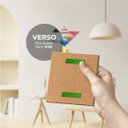 Ver imagem 4 de Geométrico Linhas Horizontais Coloridas - Quadros ou Placas Modulares com 9 Peças