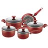 Conjunto de Panelas T-fal Professional 5 Peças Vermelho - 1