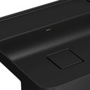 Ver imagem 2 de Cuba Semiencaixe Deca Slim Quadrada c/ Mesa 40cm Ebano Fosco L.61040.M.94